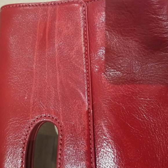 Hobo red leather clutch - Picture 8 of 8